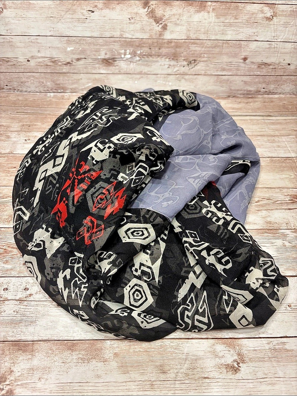 100% Silk Artisan Chinese Scarf Laoshou Jin Brocade Handmade 100% Mulberry Silk